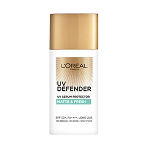 L'Oréal Paris UV Defender Serum Protector Sunscreen Matte and Fresh