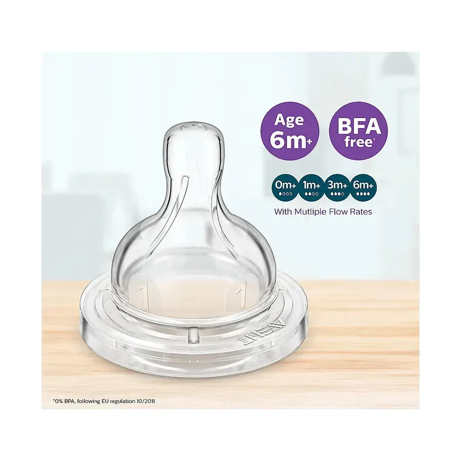 Philips Avent Anti Colic Teat 6m+ Flow 4 SCY764/02