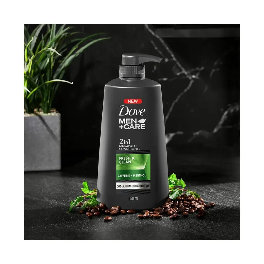 Dove Men+Care Fresh & Clean 2in1 Shampoo+Conditioner Men+Care Fresh & Clean 2in1 Shampoo+Conditioner