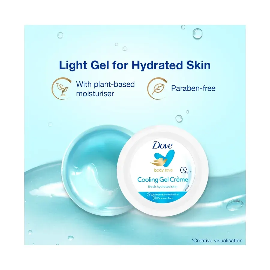 Dove Body Love Cooling Gel Crème Body Love Cooling Gel Crème
