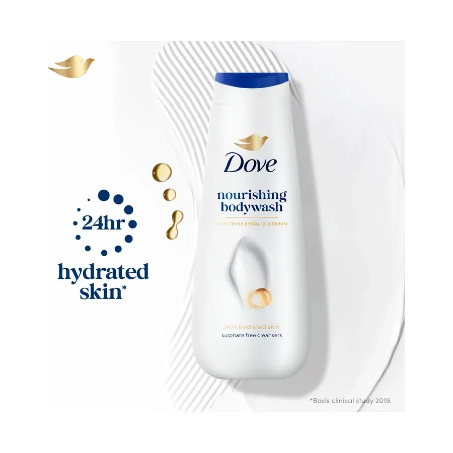 Dove Nourishing Body Wash with Triple Hydration Serum Nourishing Body Wash with Triple Hydration Serum