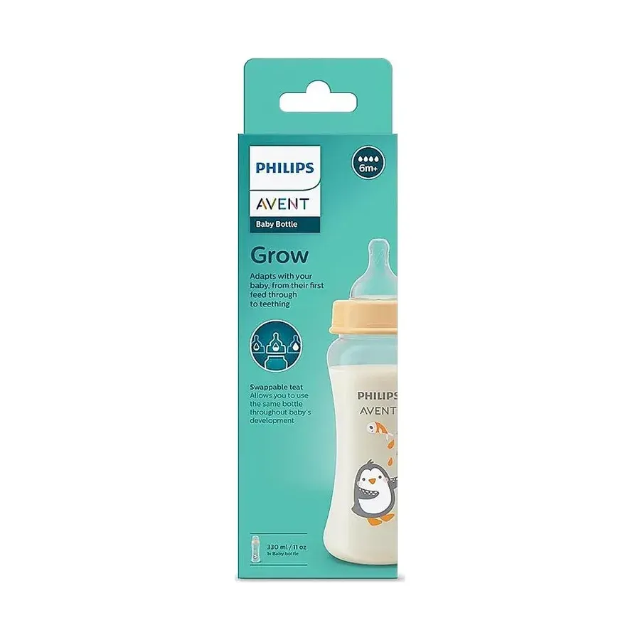 Philips Avent Grow Feeding Anti Colic Bottle 6m+ 330ml SCF064/01