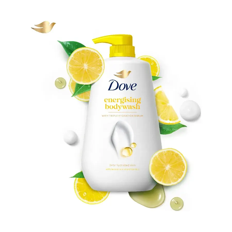 Dove Energising Body Wash with Lemon Scent & Vitamin C Energising Body Wash with Lemon Scent & Vitamin C