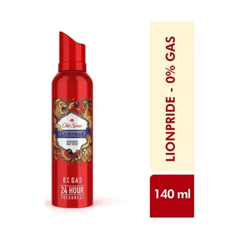 Old Spice Lionpride deodorant body spray, 140 ml