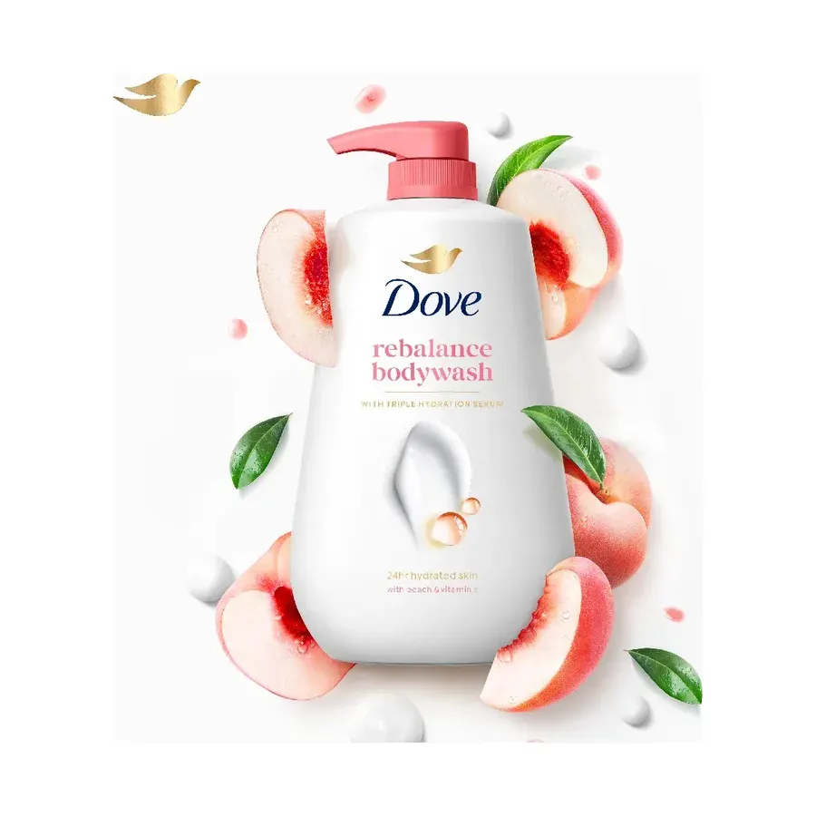 Dove Revitalising Body Wash with Peach & Vitamin C Revitalising Body Wash with Peach & Vitamin C