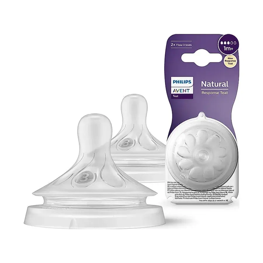 Philips Avent Natural Response Teat 1m+ Flow 3 SCY963/02