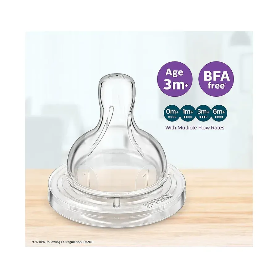 Philips Avent Anti Colic Teat 3m+ Flow 3 SCY763/02