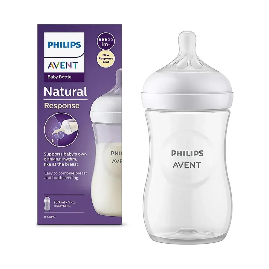 Philips Avent Natural Response Baby Feeding Bottle 260ml SCY903/01
