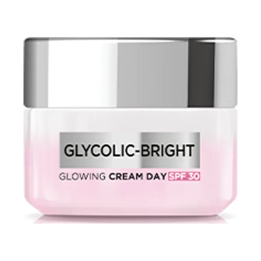L'Oréal Paris Glycolic Bright Day Cream With SPF 17 Glycolic Bright Day Cream SPF 17
