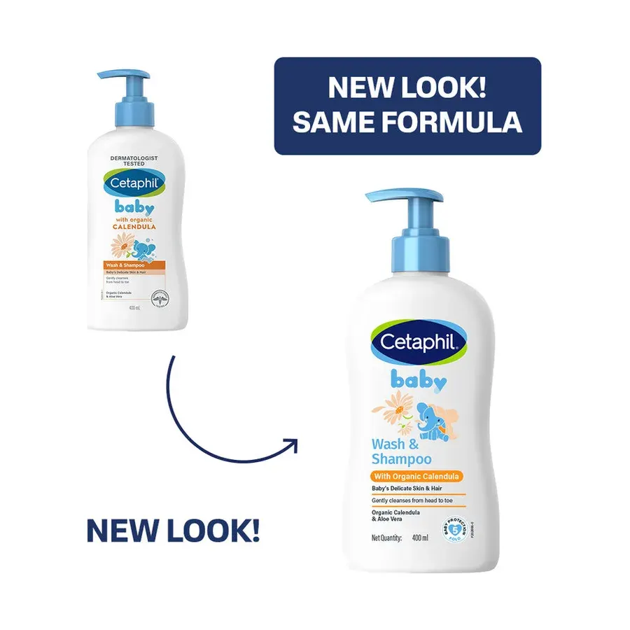 Cetaphil Baby Wash & Shampoo with Organic Calendula Baby Wash & Shampoo with Organic Calendula 400 ml