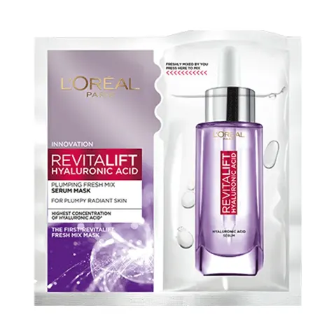 L'Oréal Paris Revitalift Hyaluronic Acid Fresh Mix Serum Sheet Mask