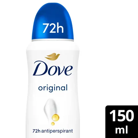 Dove Original antiperspirant spray, 150 ml