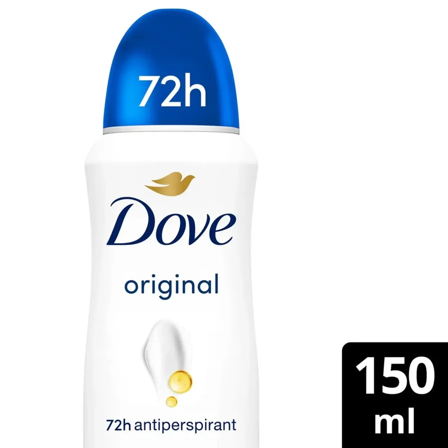 Dove Original antiperspirant spray, 150 ml Original 150 ml