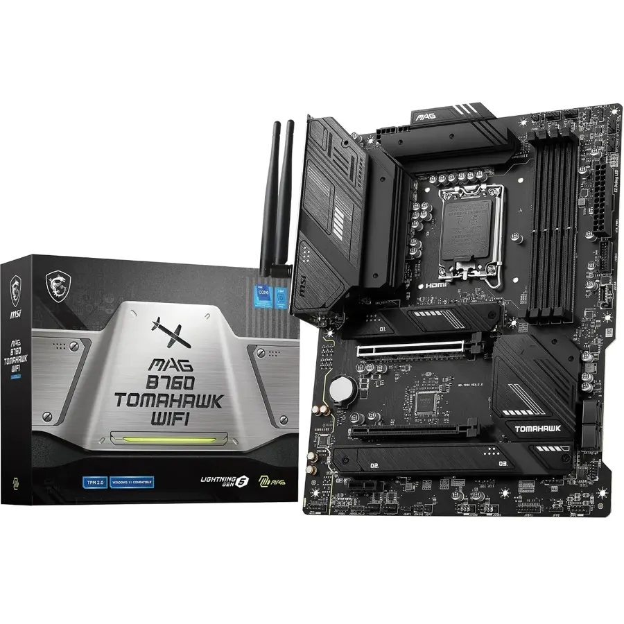 MSI MAG B760 TOMAHAWK WIFI motherboard MAG B760 TOMAHAWK WIFI