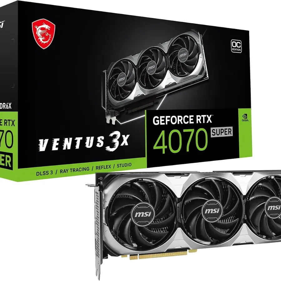 MSI GeForce RTX 4070 SUPER 12G VENTUS 3X OC RTX 4070 SUPER 12G VENTUS 3X OC