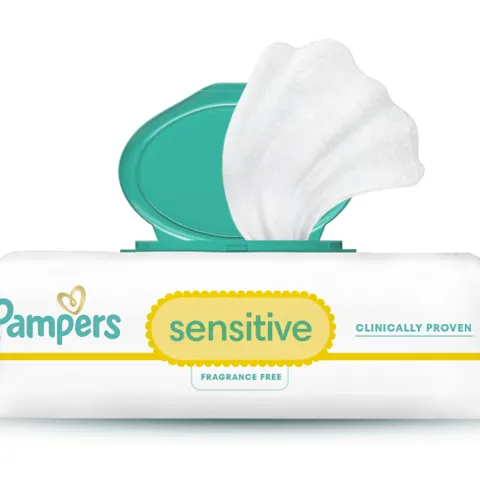 Pampers Sensitive baby wipes