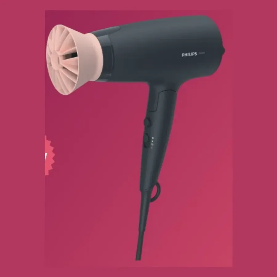 Philips Hair Dryer 2100 W with ionic care BHD356/10