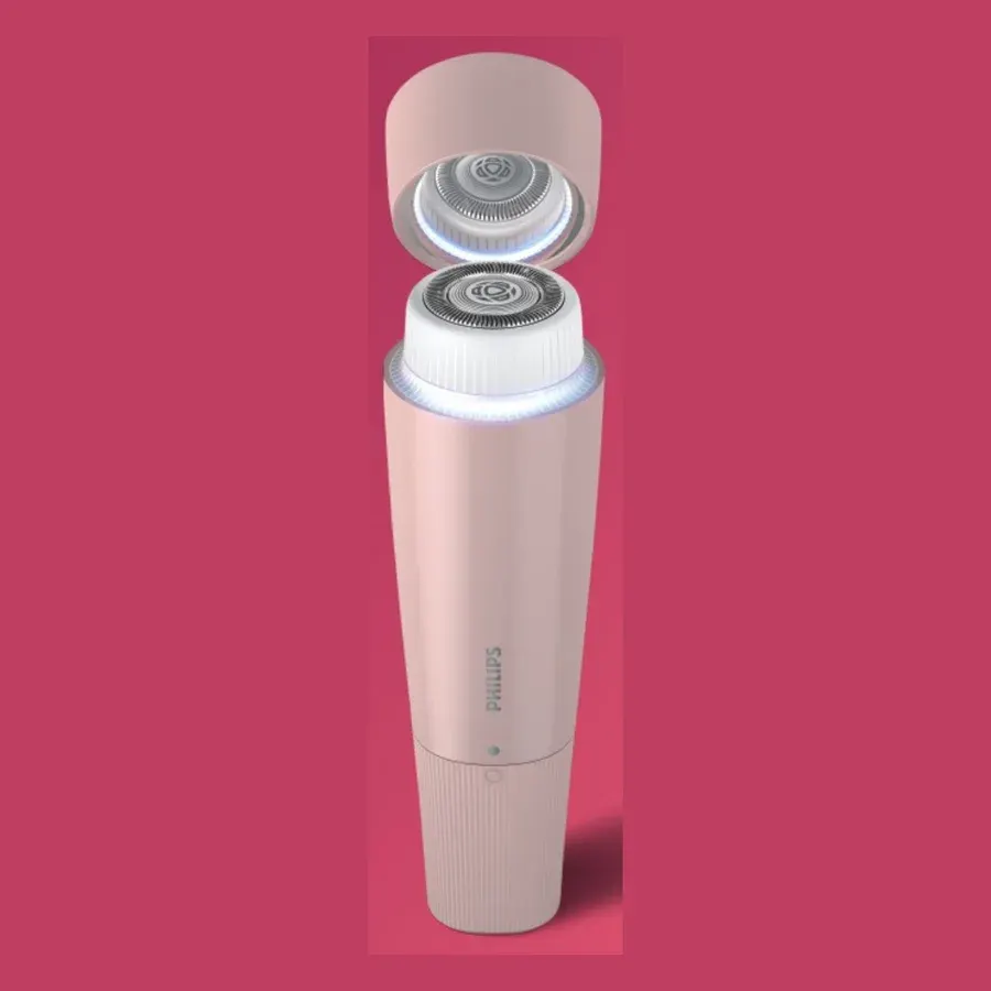 Philips Facial hair remover with mirror and LED light BRR454/00