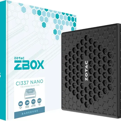 Zotac ZBOX CI337 nano fanless mini PC (barebone)