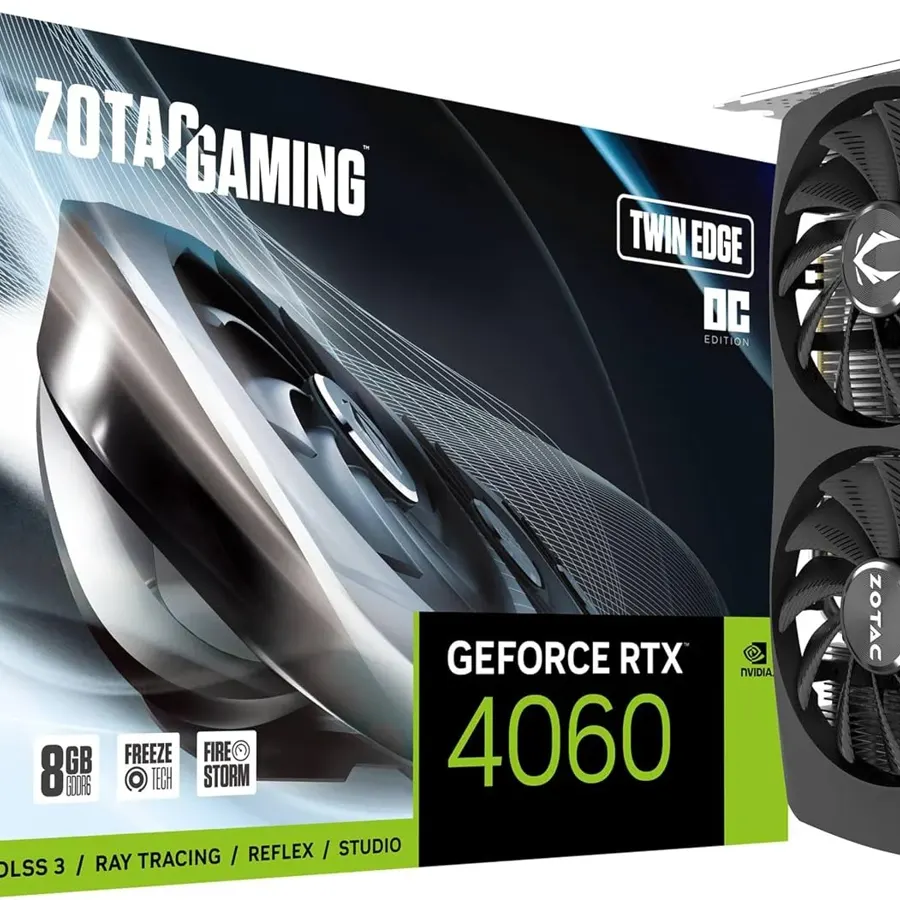 Zotac Gaming GeForce RTX 4060 8GB Twin Edge OC ZT-D40600H-10M