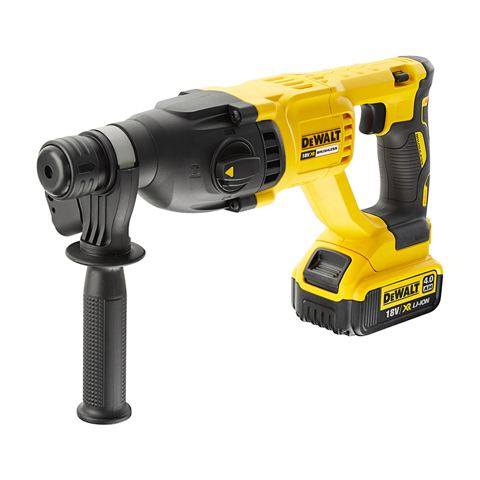 DeWalt DCH133M1 18V brushless 26mm SDS Plus hammer kit