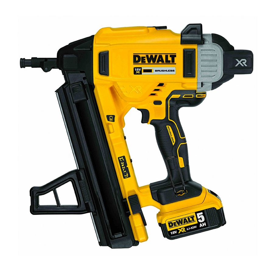 DeWalt DCN890P2 18V concrete nailer kit DCN890P2-GB