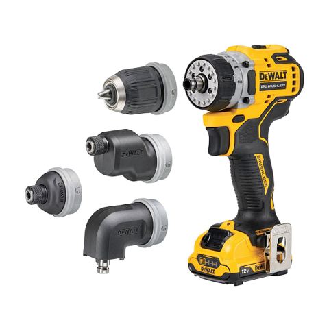 DeWalt DCD703D2 brushless multi-head drill driver kit