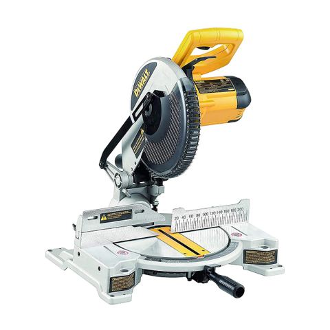 DeWalt DW714 254mm compound mitre saw with 80T blade