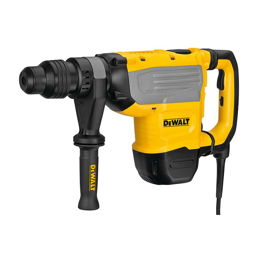 DeWalt D25733K 48mm SDS Max combi hammer with anti-rotation D25733K-QS