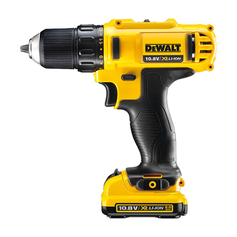 DeWalt DCD710D2 12V cordless drill driver kit DCD710D2-IN