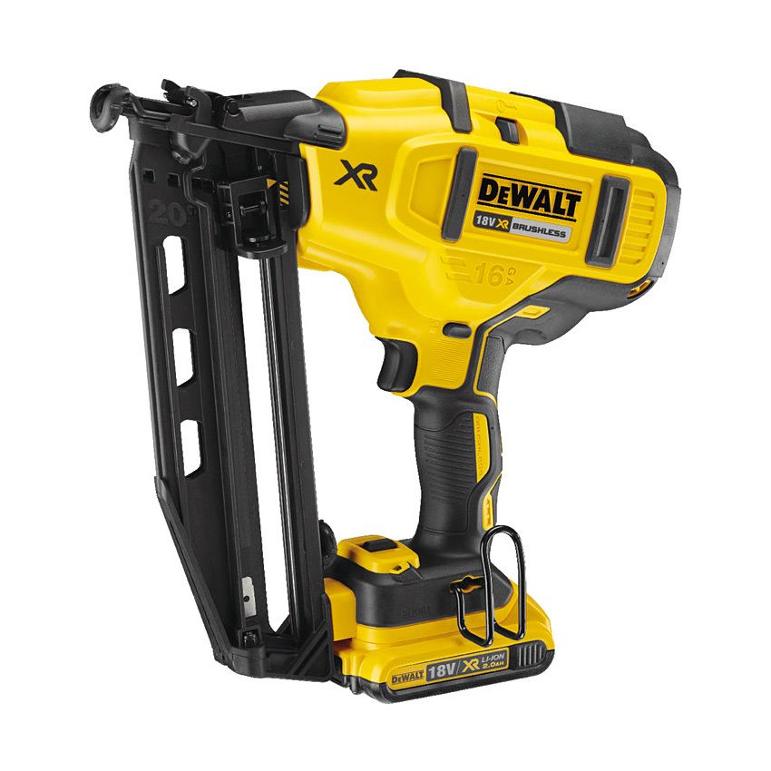 DeWalt DCN660D2 18V XR 16Ga finish nailer kit DCN660D2-QW