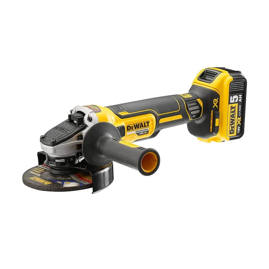 DeWalt DCG405P2 18V brushless 125mm angle grinder kit DCG405P2-QW