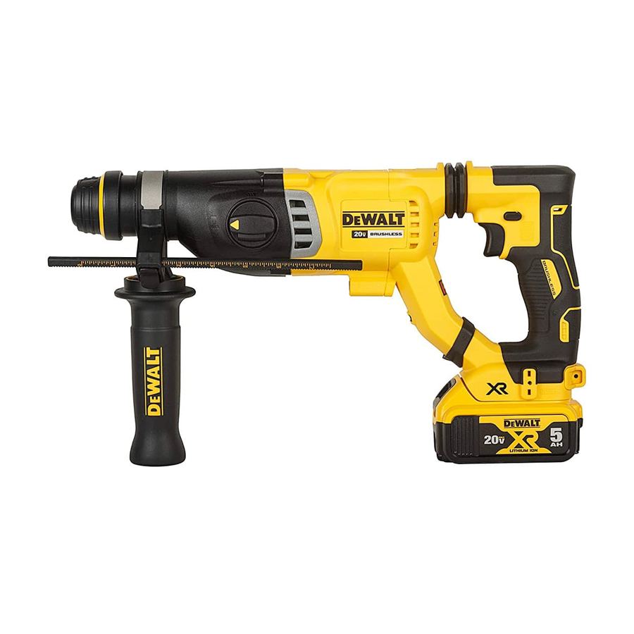 DeWalt DCH263P2 18V 28mm SDS Plus rotary hammer kit DCH263P2-KR