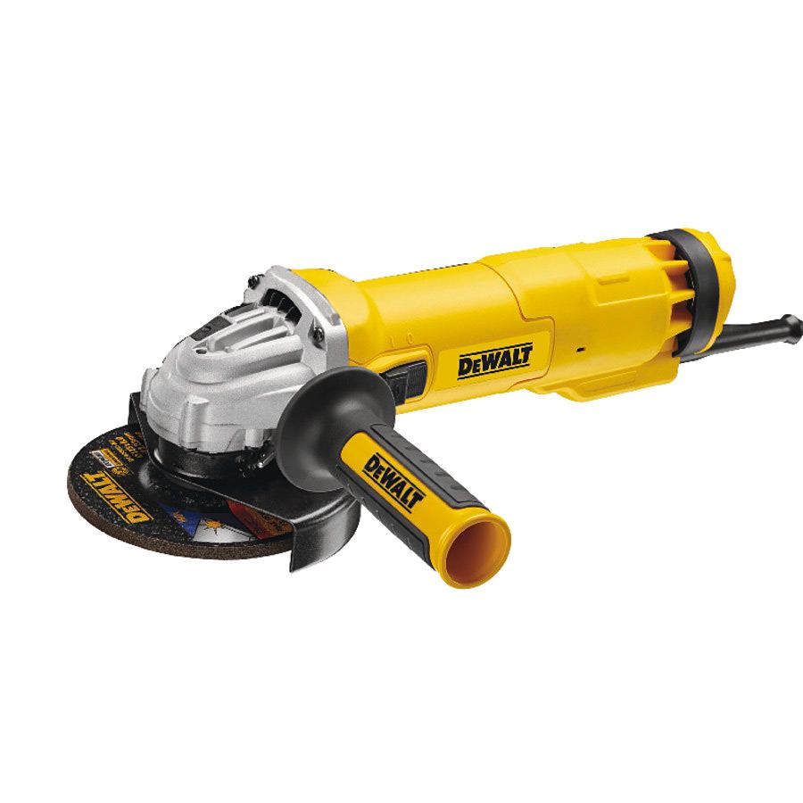 DeWalt DWE4235 1400W 125mm angle grinder with slide switch DWE4235-IN