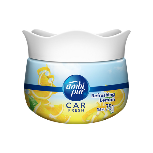 Ambi Pur Car Freshener Gel Pack of 3 – 75g each Refreshing Lemon , Relaxing Lavender , Romantic Rose - Image 5