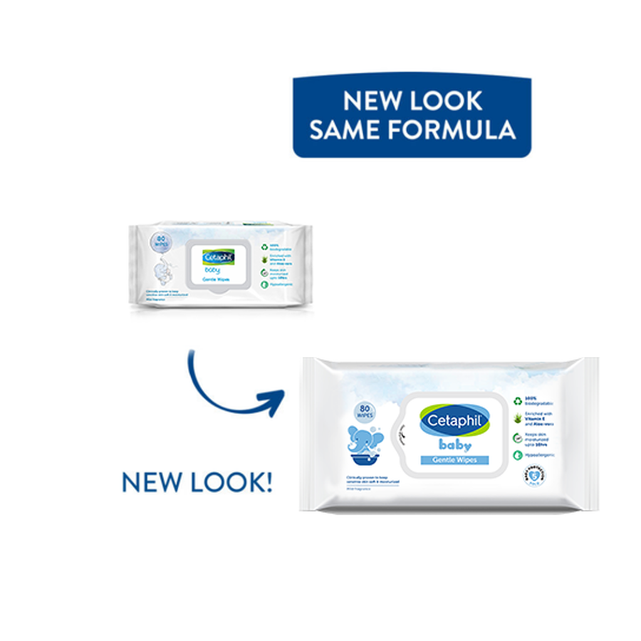 CETAPHIL BABY GENTLE WIPES - 80S - Image 2
