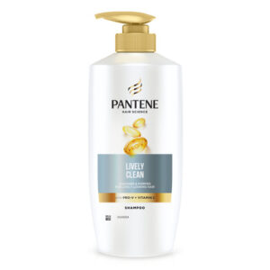 Pantene Advanced Hair Care Solution Shampoo - Lively Clean, 650 ml Bottle