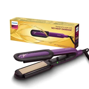 NourishCare India’s First Hair Straightener designed for No Heat Damage I Uniquely designed NourishCare & KerashineCare for Styling with heat protection | BHS526/00