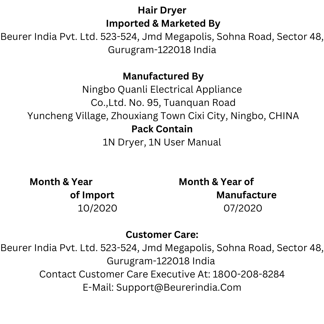 HC 80 Hair Dryer - Image 2