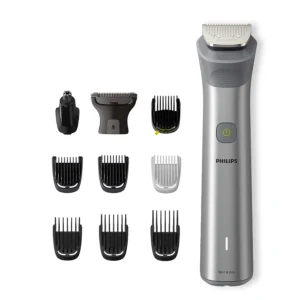 All in One Trimmer I 13 in 1 for Face, Head and Body I Self Sharpening Steel Blades for Maximum Precision I BeardSense Technology | MG5930/65