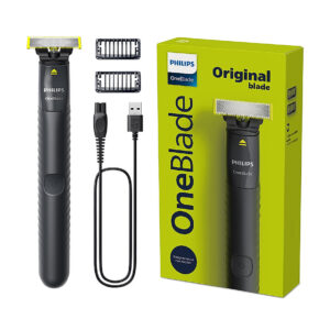 OneBlade | Hybrid Trimmer and Shaver with Dual Protection Technology | Most Skin Friendly Trim | QP1424/10