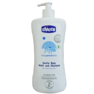 Chicco Baby Moments  - Bottel of 500ml - Gentle Body Wash & Shampoo - P/C - 3678