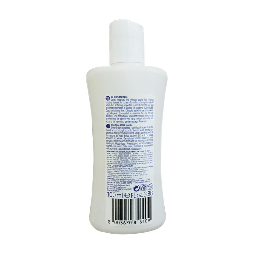 Chicco Baby Moments - Bottle of 100ml - No-Tears Shampoo - P/C - 1303 - Image 3