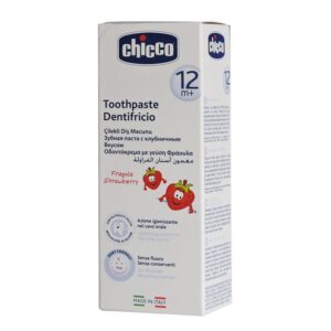 Chicco Toothpaste Dentifricio - Pack of 50ml - Fragola Strawberry - P/C - 3161