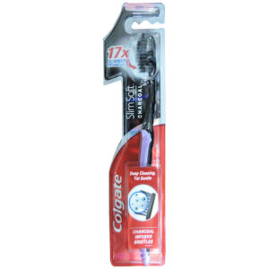 Colgate Toothbrush - SlimSoft Charcoal - Pack of 1N - Tray of 6N - Soft - P/C - 1289