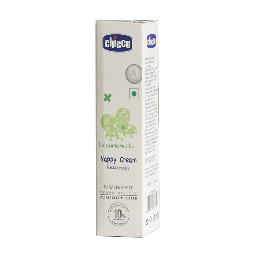 Chicco Baby Moments - Pack of 20Ml - Nappy Cream Pasta Lenitiva - P/C - 1422