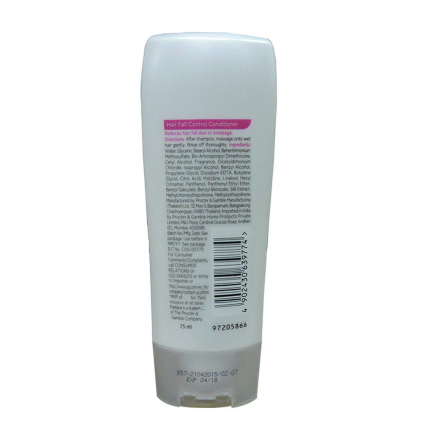Pantene Pro-v Conditioner - Bottle of 75ml - Hair Fall Control - P/C - 506 - Image 3