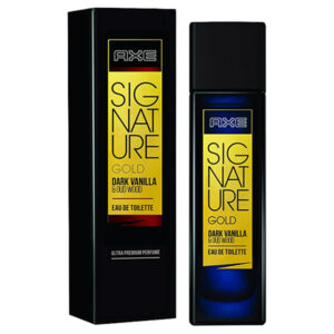 Axe EAE DE TOILETTE - CAN of 150ml - Signature Gold Dark Vanilla - P/C - 1597