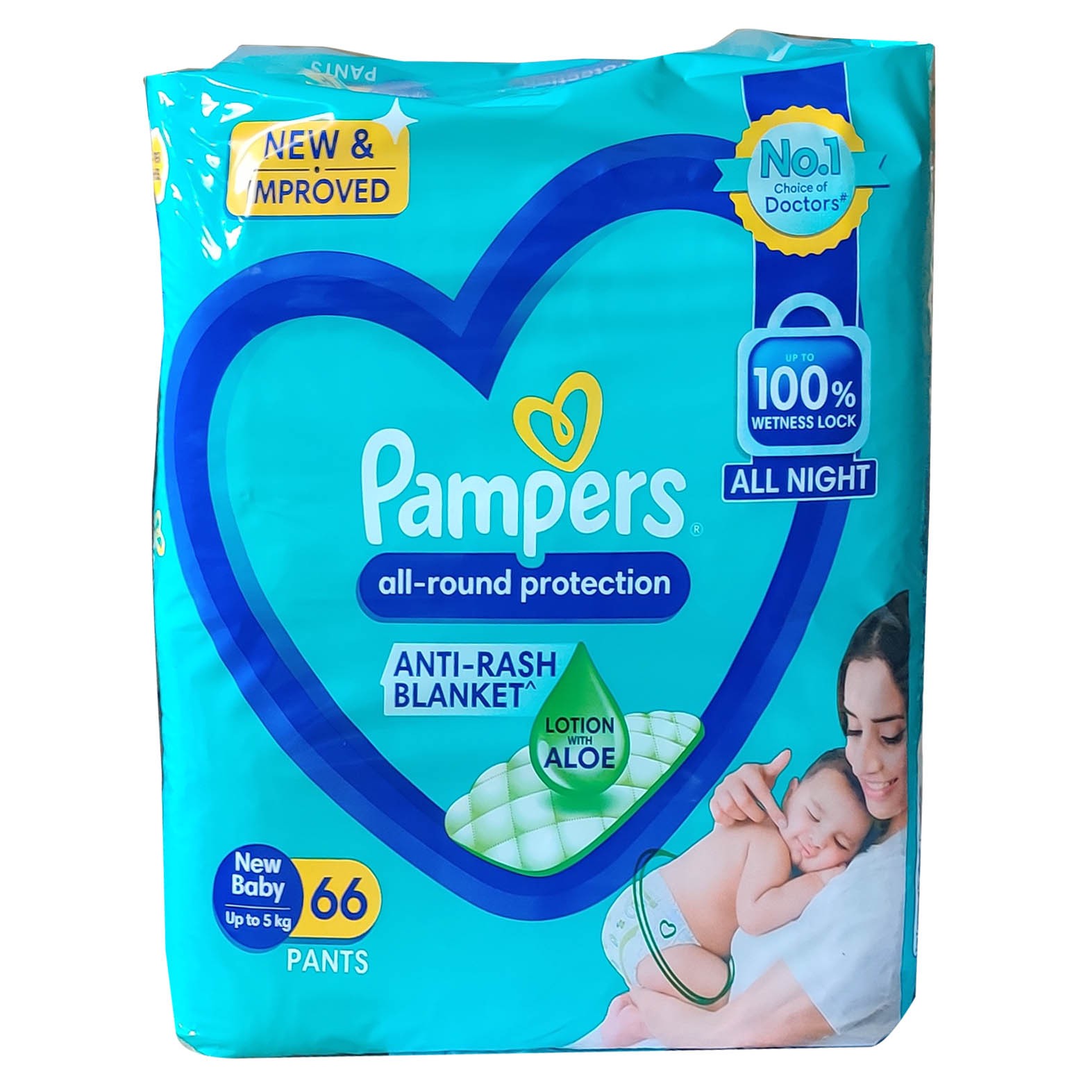 Pampers Pants - NB - Pack of 66's (New Baby) - P/C 4066