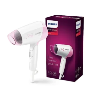 Philips Hair Dryer Thermoprotect Technology | On The Go Dryer | 3 Heat & Speed Settings | Quick, Gentle Drying for Shiny Hair | HP8120/00